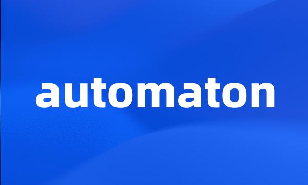 automaton