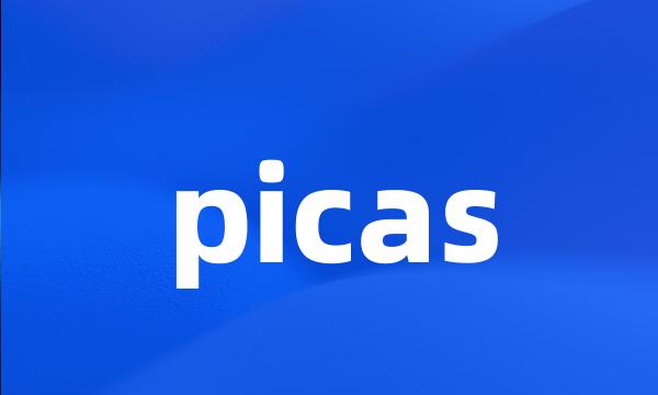 picas