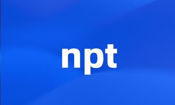 npt