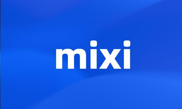 mixi