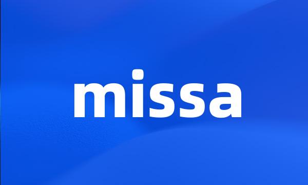 missa