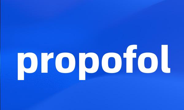 propofol