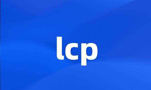 lcp