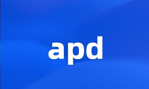 apd