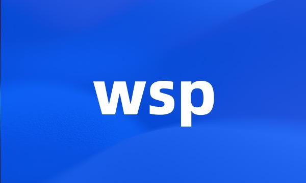 wsp