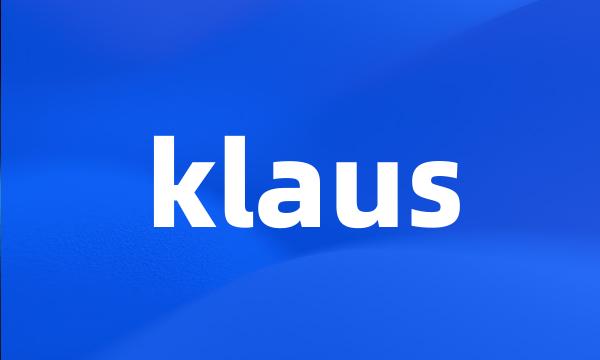 klaus