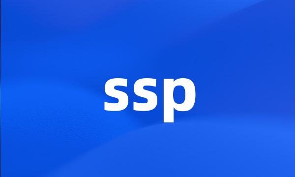 ssp