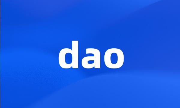 dao