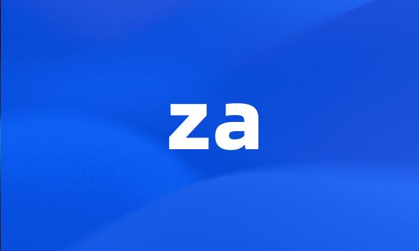 za