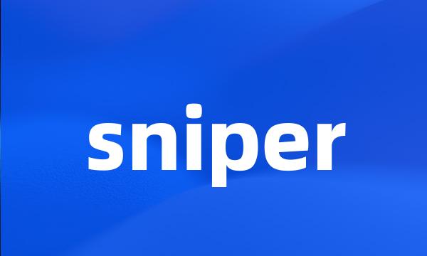 sniper