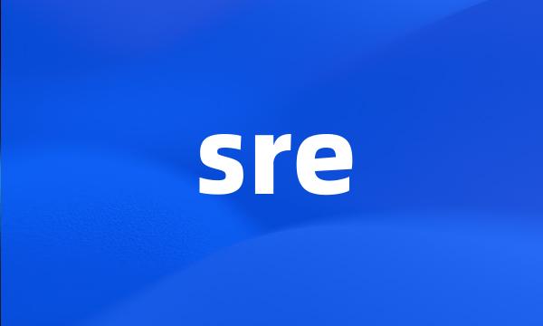 sre