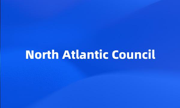 North Atlantic Council