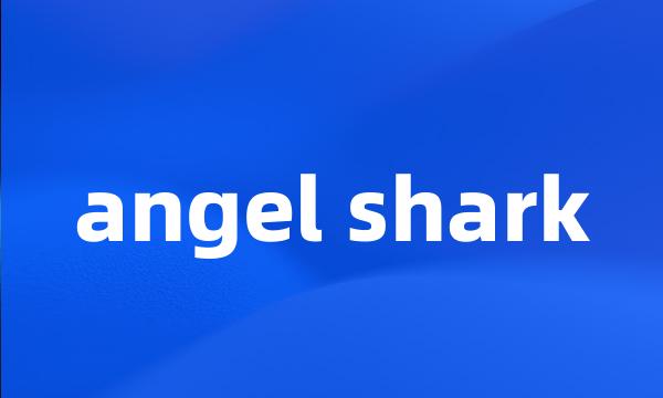 angel shark