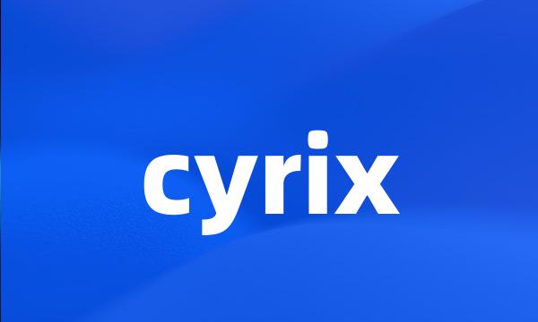 cyrix