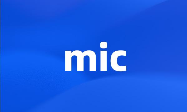 mic