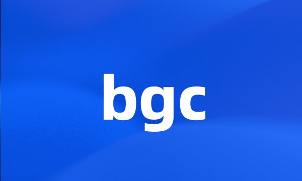 bgc