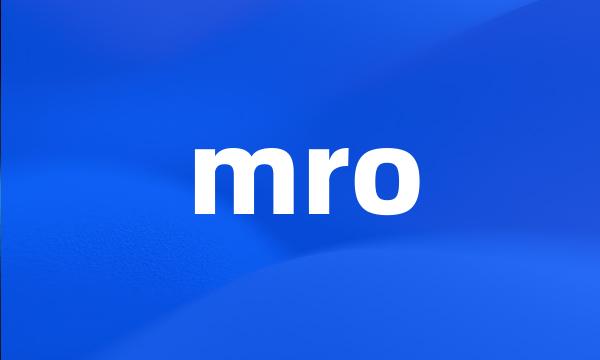 mro