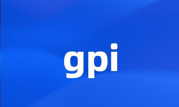 gpi