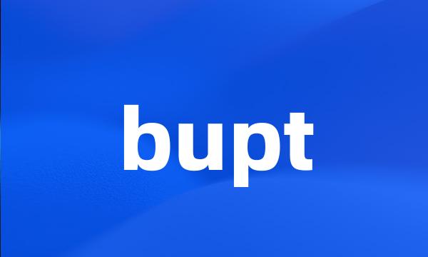 bupt