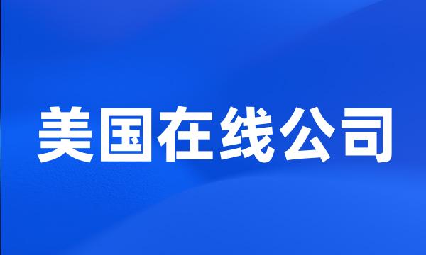 美国在线公司