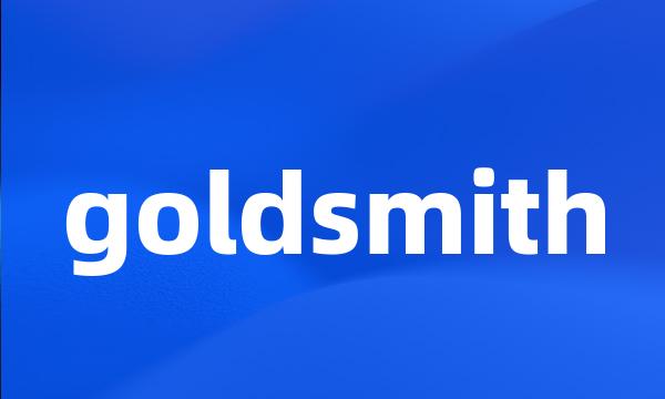 goldsmith