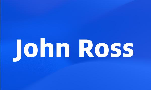 John Ross