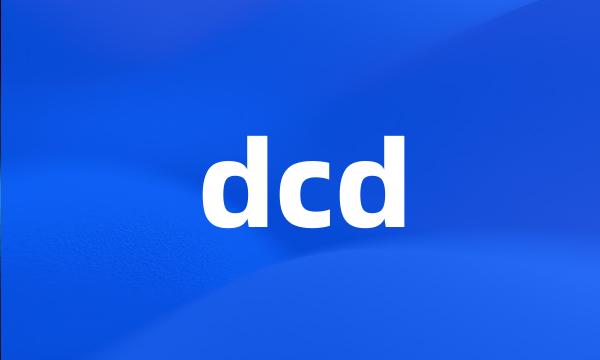 dcd