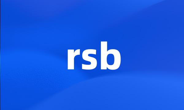 rsb