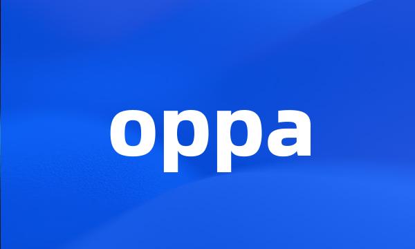 oppa