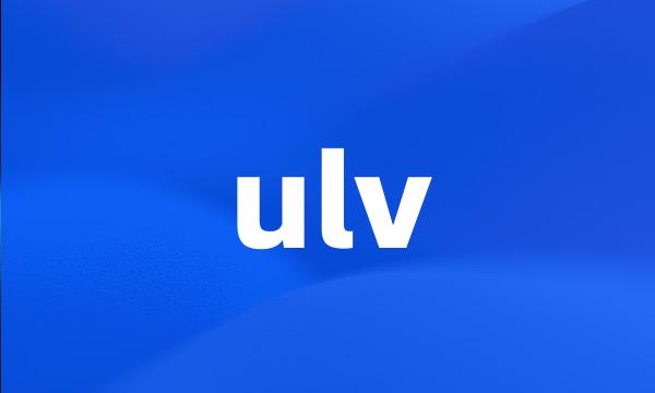 ulv