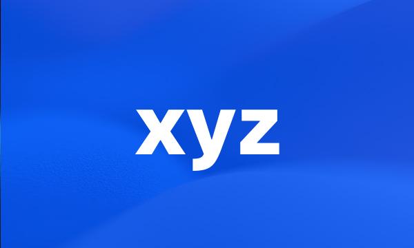 xyz