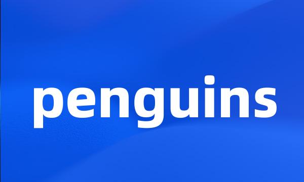 penguins