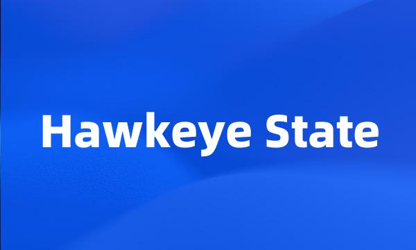 Hawkeye State