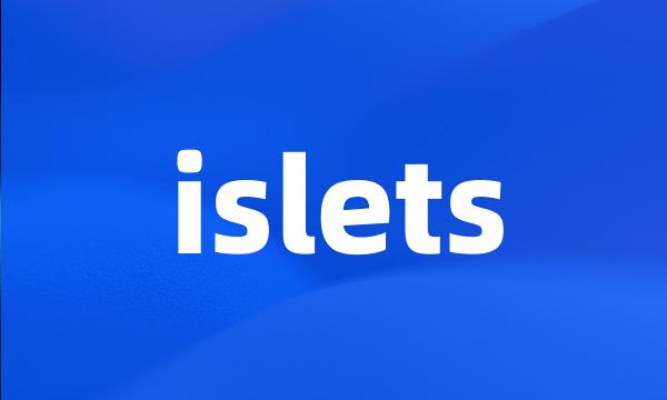 islets