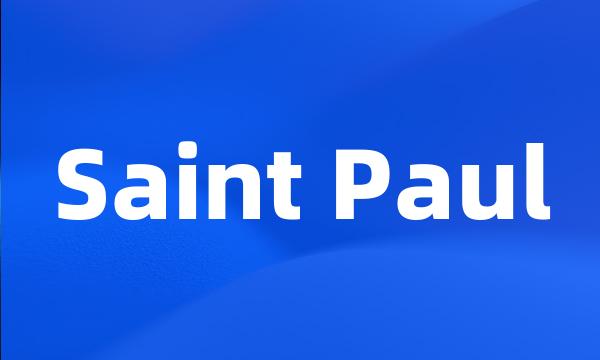 Saint Paul