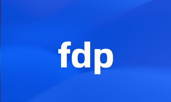 fdp