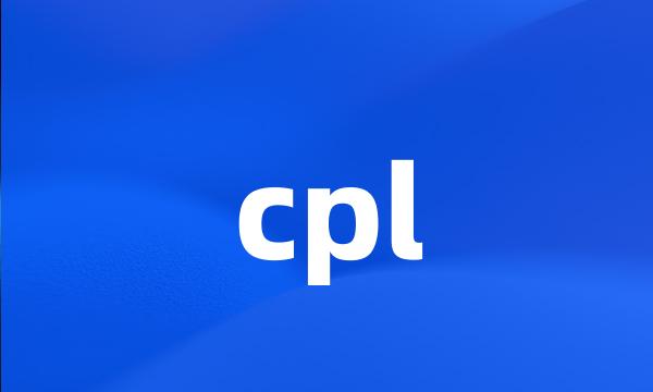 cpl