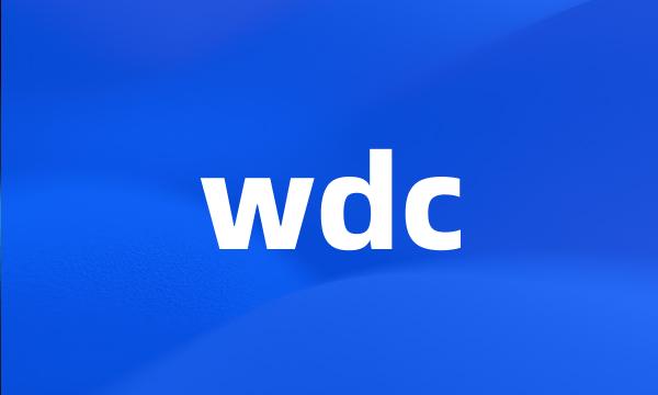 wdc