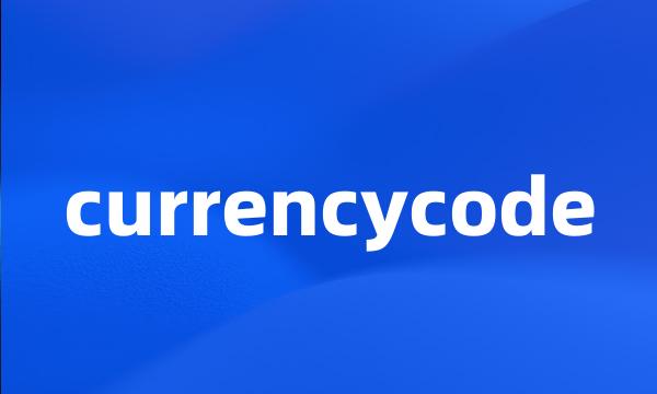 currencycode