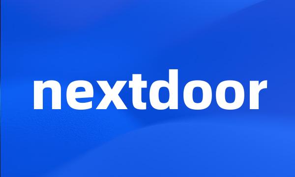 nextdoor