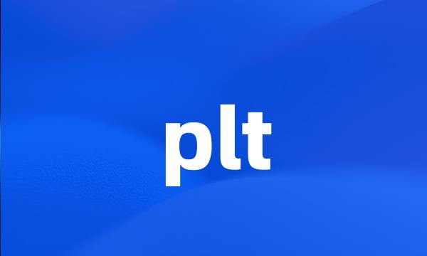 plt