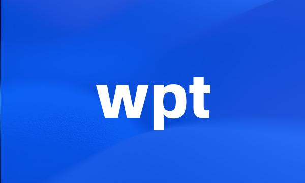 wpt