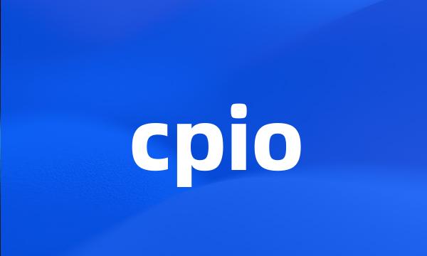 cpio