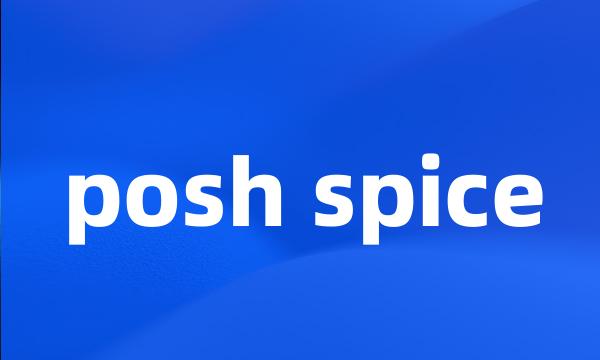 posh spice