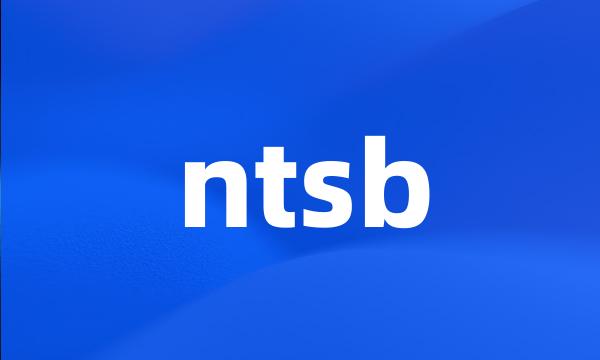 ntsb