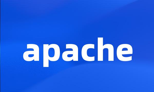 apache