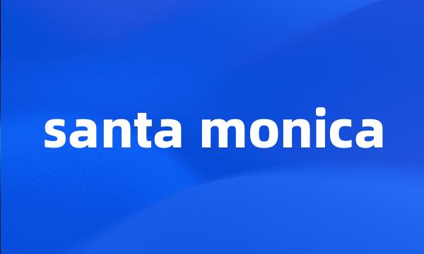 santa monica