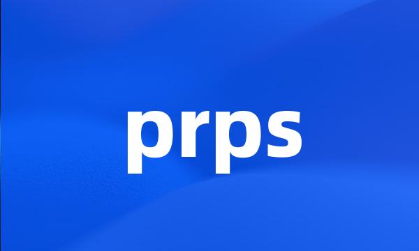 prps