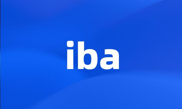 iba