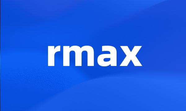 rmax